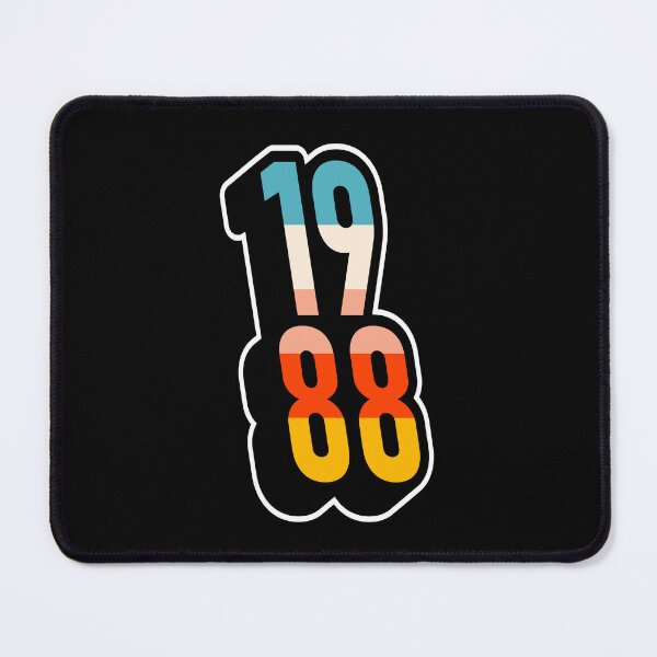 Item preview, 1988 Retro Geometric Typography designed and sold by MZS Studio.