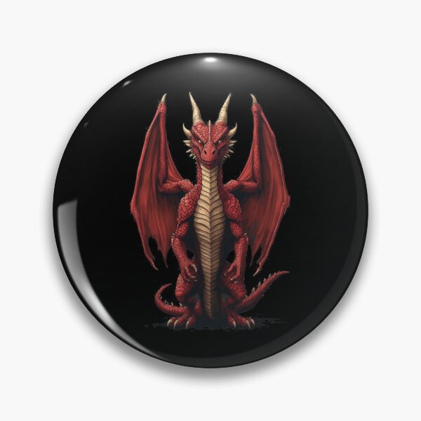 Item preview, THe Kings Red Wings designed and sold by Dragons Hoard Designs.
