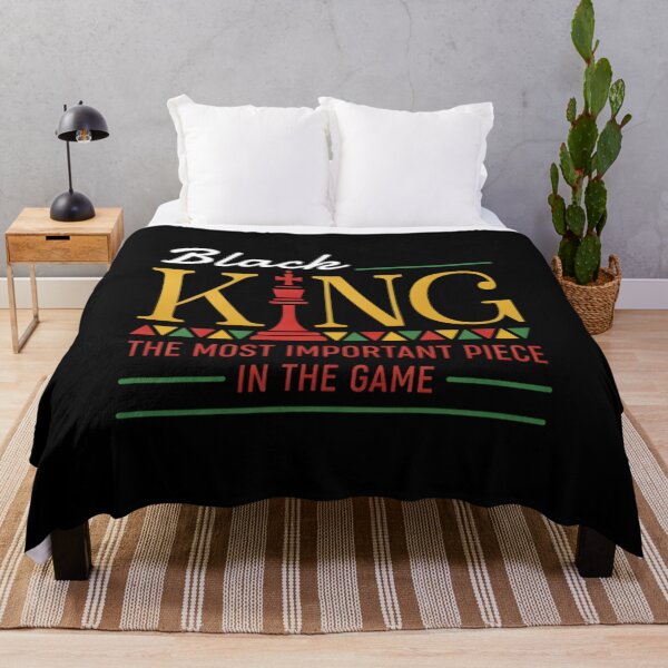 Item preview, Black King Most Important Piece t-shirt designed and sold by JaaCreativeShop.