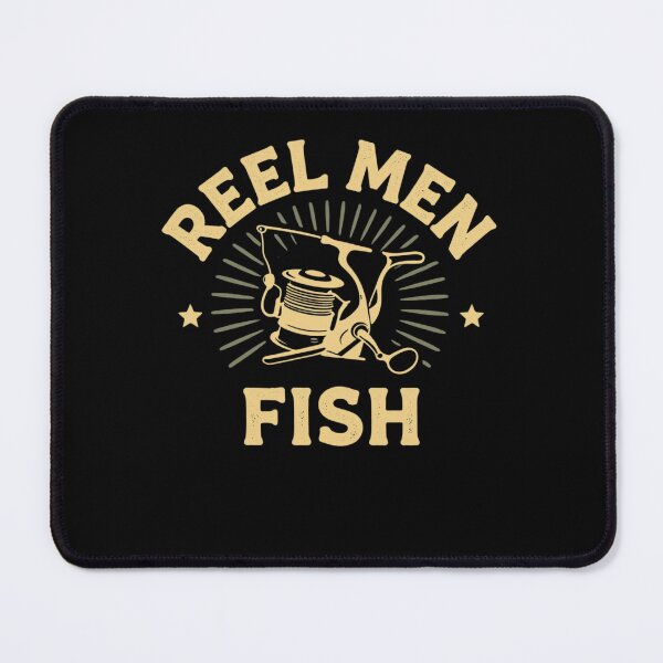 Item preview, Reel Men Fish Funny Shirt Retro Simple Graphic designed and sold by FreeArt2.