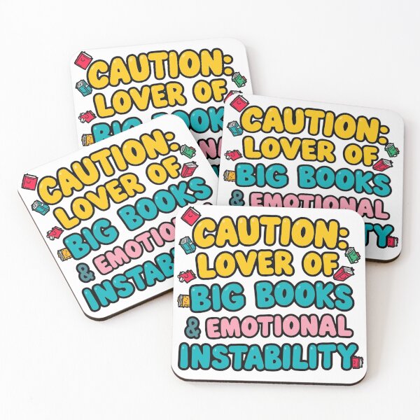 Item preview, Caution: Lover Of Big Books & Emotional Instability designed and sold by EPiCbyCreation.