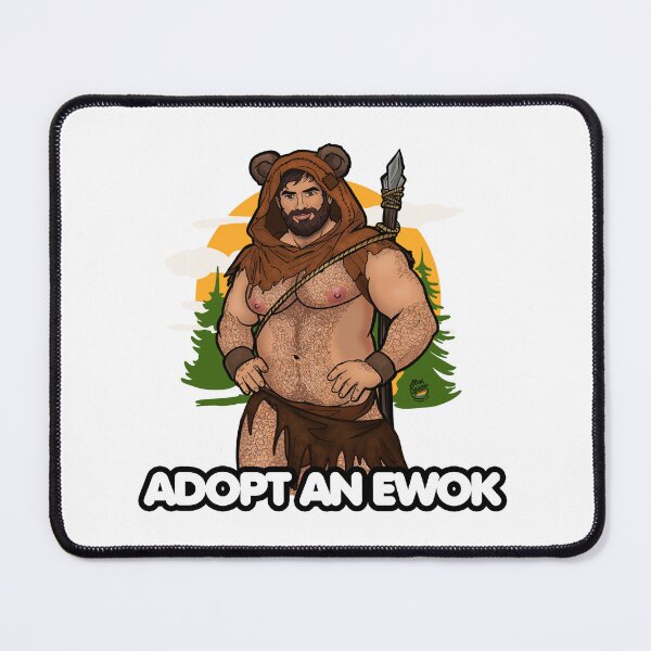 Item preview, Adopt an Ewok Forest Bear Warrior designed and sold by AlexSketchArt.