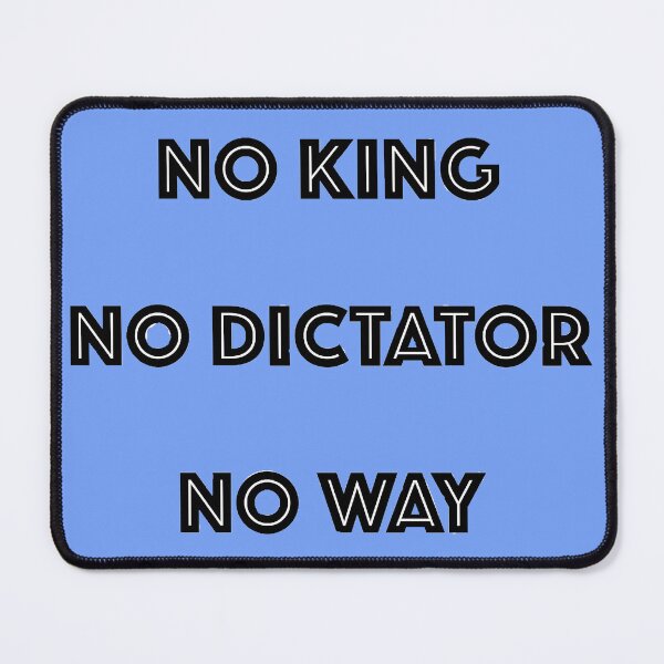 Item preview, NO KING designed and sold by Gail Anderson-Toombs.