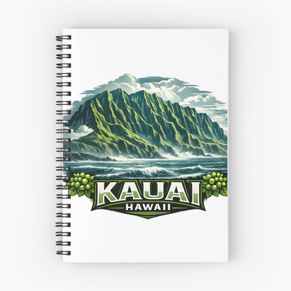 Item preview, Kauai - Mokihana/Nā Pali Coast Graphic    #808 designed and sold by NoShirtNoService.