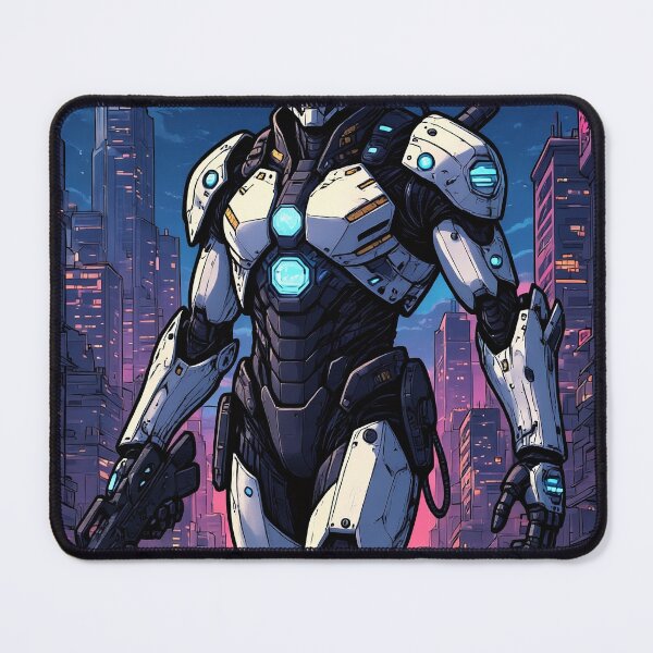 Item preview, Nighttime Cyber Guardian designed and sold by Black Ink Visions.