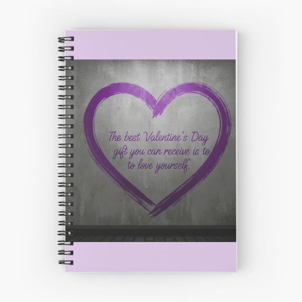 Item preview, Purple Love Yourself Heart designed and sold by Lynn Anne Creations.