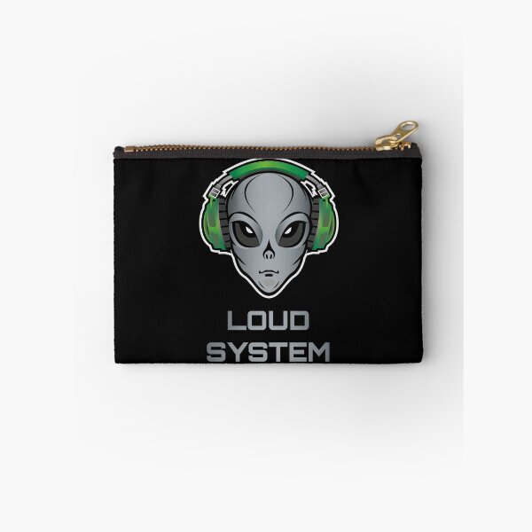 Item preview, Loud System Alien Headphones Logo designed and sold by ElectroSphere46.