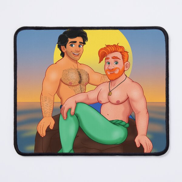 Item preview, Sunset Mermen designed and sold by AlexSketchArt.