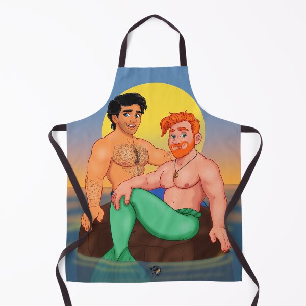 Item preview, Sunset Mermen designed and sold by AlexSketchArt.