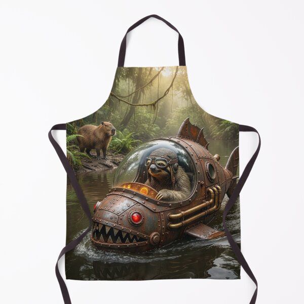 Item preview, Sloth Cruises Amazon River in His Piranha Boat designed and sold by Tridentulus.