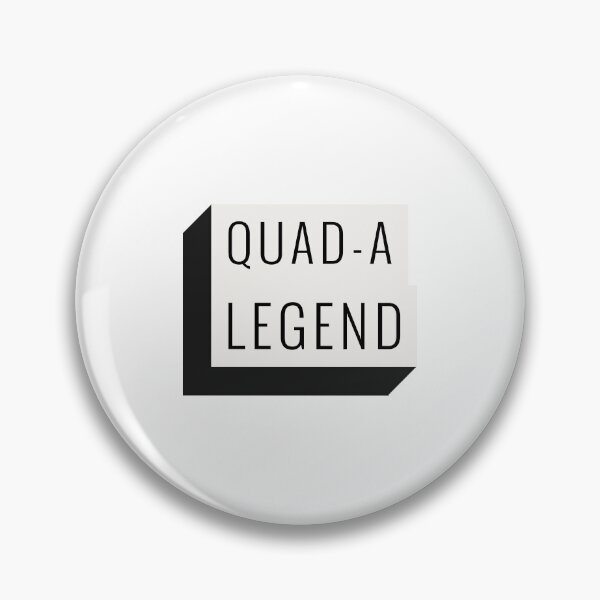 Item preview, Quad-A Legend minimalist funny baseball  designed and sold by The Sporty Nerd.