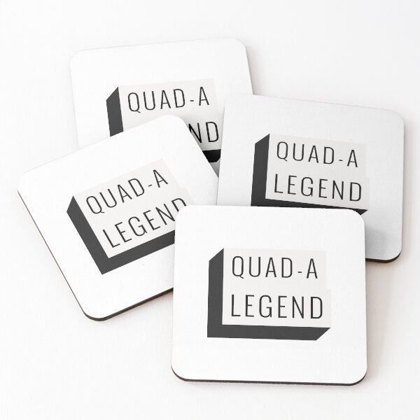 Item preview, Quad-A Legend minimalist funny baseball  designed and sold by The Sporty Nerd.