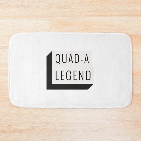 Item preview, Quad-A Legend minimalist funny baseball  designed and sold by The Sporty Nerd.