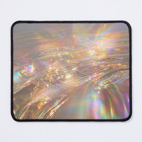 Item preview, Iridescent Holographic Swirls with Radiant Light Rays and Sparkles designed and sold by tgcww.