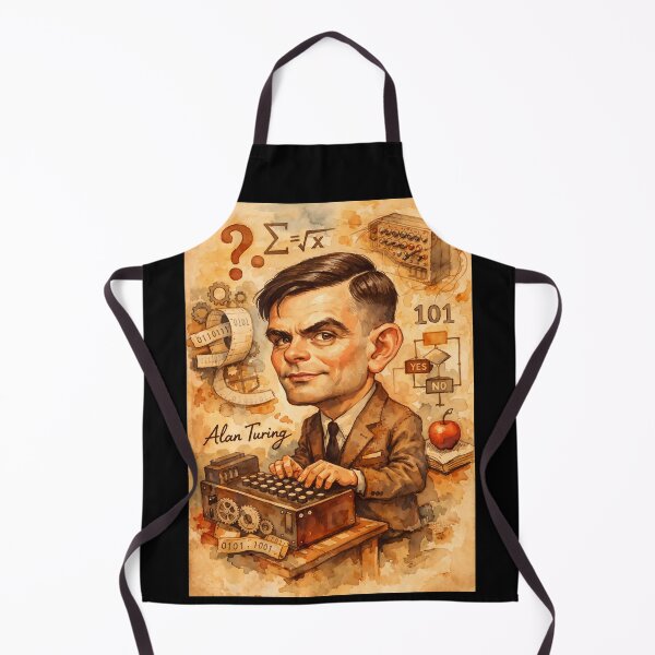 Item preview, Alan Turing designed and sold by Sarcastic designs.