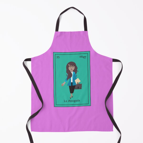 Item preview, La Abogada Latina Lotería Style Art designed and sold by Viridiana Osio.