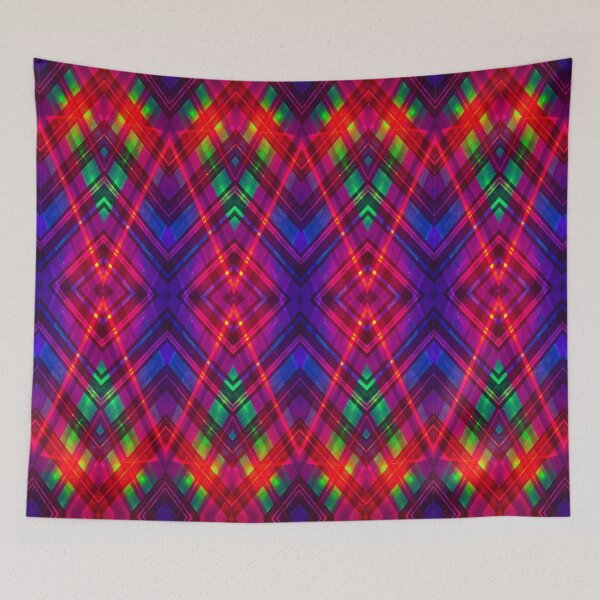 Item preview, Neon Geometric Pattern designed and sold by Sachie's Studio.