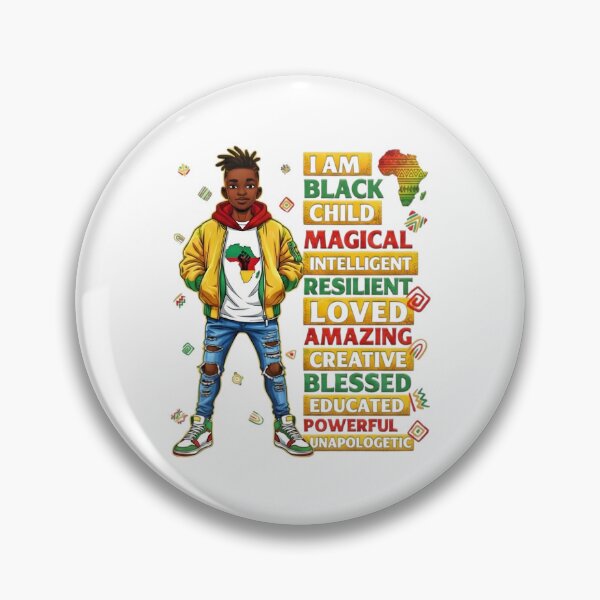 Item preview, I Am Black Child Magic t-shirt designed and sold by JaaCreativeShop.