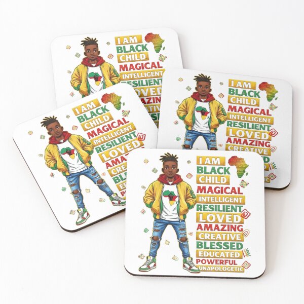 Item preview, I Am Black Child Magic t-shirt designed and sold by JaaCreativeShop.