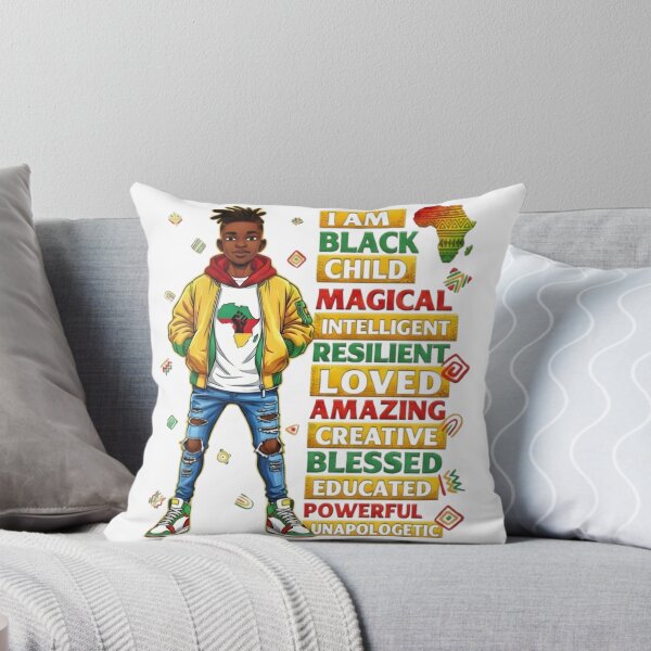Item preview, I Am Black Child Magic t-shirt designed and sold by JaaCreativeShop.