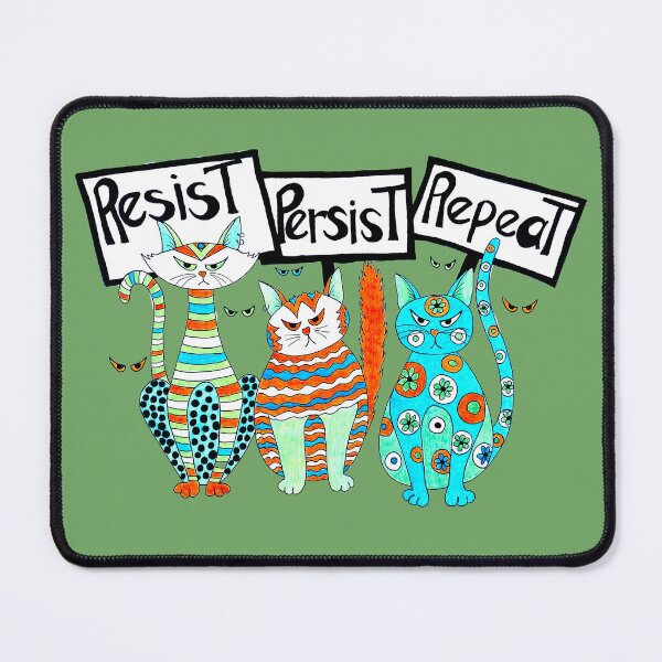 Item preview,  Cats Resist designed and sold by Gail Anderson-Toombs.