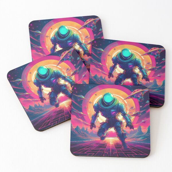 Item preview, Neon Acceleration on the Cosmic Horizon designed and sold by Black Ink Visions.