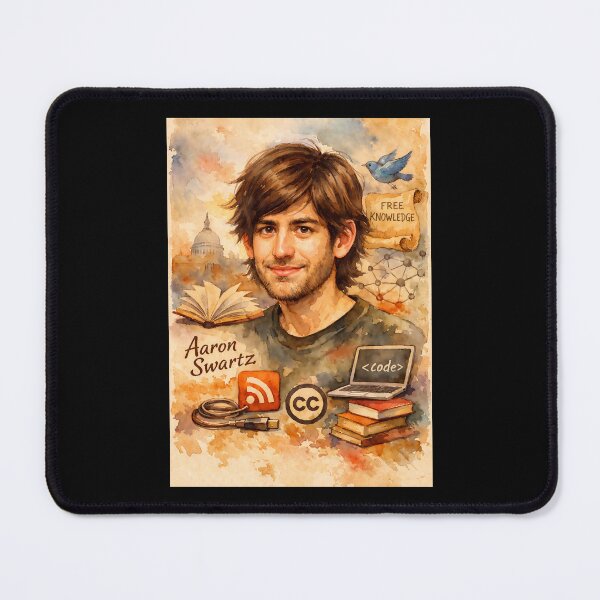 Item preview, Aaron Swartz designed and sold by Sarcastic designs.