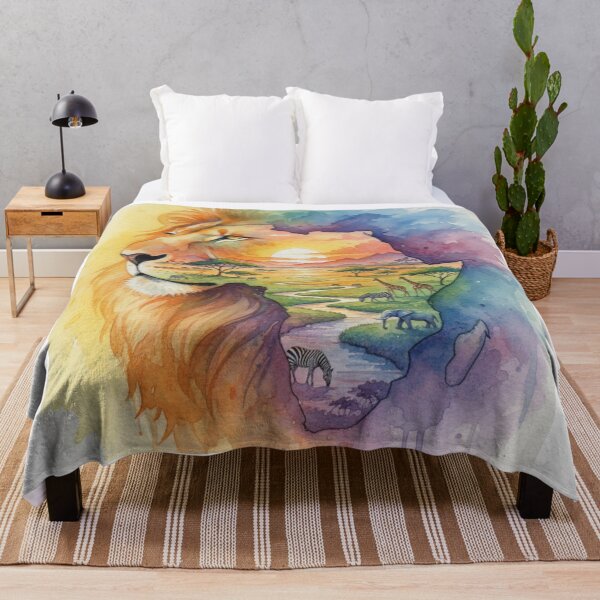 Item preview, Lion and Africa designed and sold by Bobigreg.