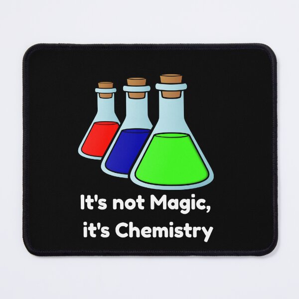 Item preview, It's Not Magic, It's Chemistry - Science Flask Sticker designed and sold by AlexAnewArt.