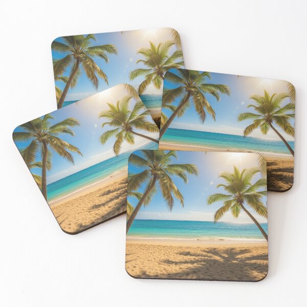 Item preview, Caribbean beach designed and sold by Losancestros.