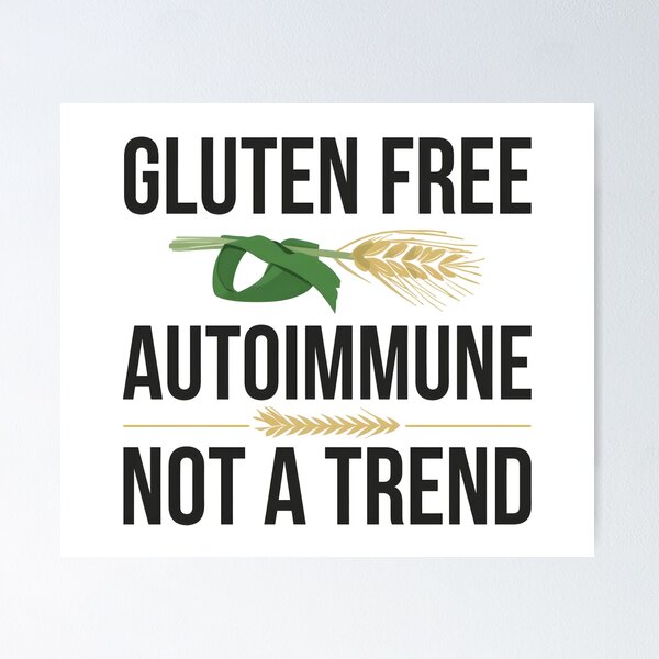 Item preview, Gluten Free Autoimmune Not A Trend designed and sold by the-aus-duck.