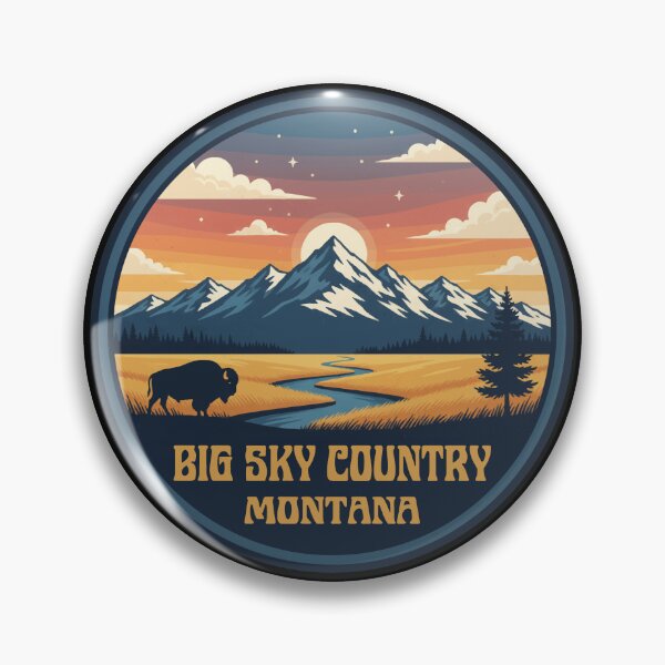 Item preview, Big Sky Country Montana designed and sold by NPStudio.