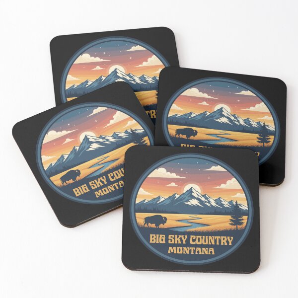 Item preview, Big Sky Country Montana designed and sold by NPStudio.