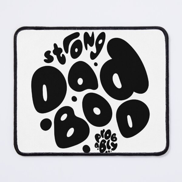 Item preview, Strong Dad Bod Probably BLACK designed and sold by elementbranding.