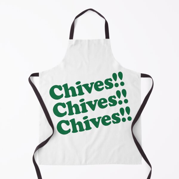 Item preview, Chives!! Retro graphic design designed and sold by Gayle Mahoney.