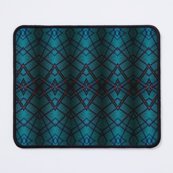 Item preview, Teal Crazy Plaid designed and sold by Sachie's Studio.