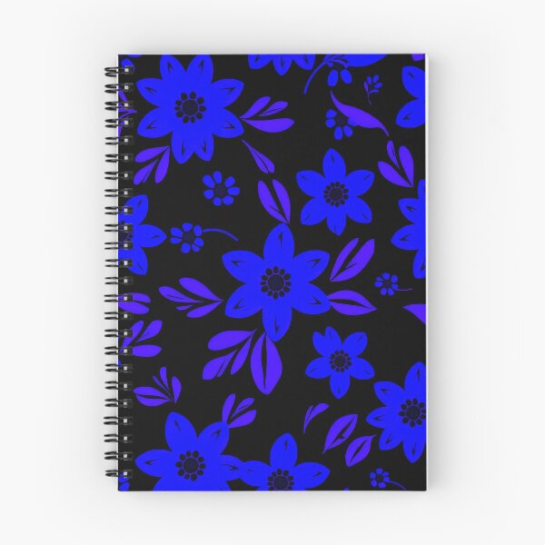 Item preview, Blue Floral Pattern designed and sold by Sachie's Studio.