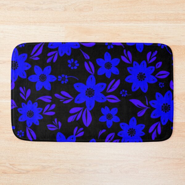 Item preview, Blue Floral Pattern designed and sold by Sachie's Studio.