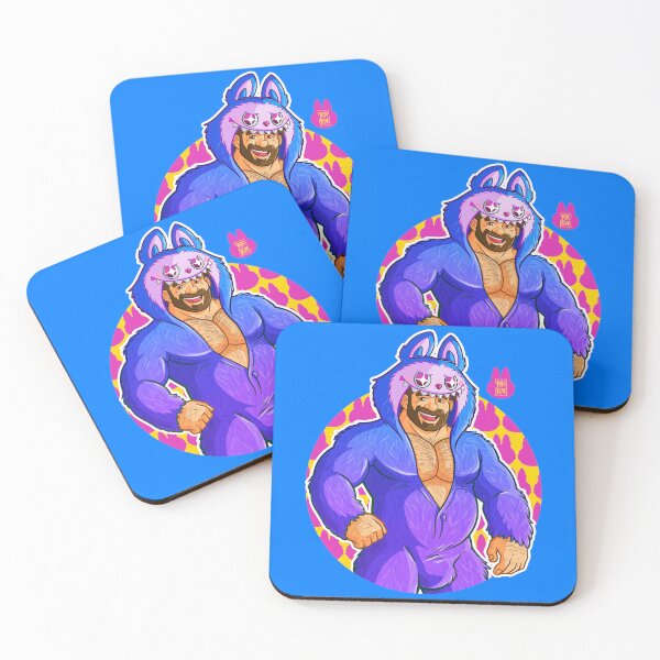 Item preview, ADAM LIKES LA-BOBO (DETAIL) - BLUE PURPLE ONESIE designed and sold by bobobear.