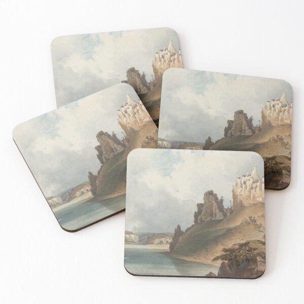 Item preview, View of the Stone Walls on the Upper Missouri, Karl Bodmer, 1844 designed and sold by stillform33.