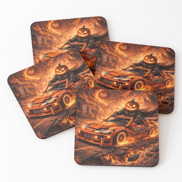 Item preview, Headless Horseman Firestorm Rider – Apocalyptic Halloween Fantasy Art designed and sold by TheHorsemanRidesAgain.