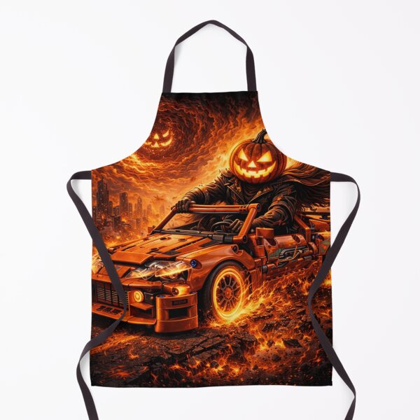 Item preview, Headless Horseman Firestorm Rider – Apocalyptic Halloween Fantasy Art designed and sold by TheHorsemanRidesAgain.