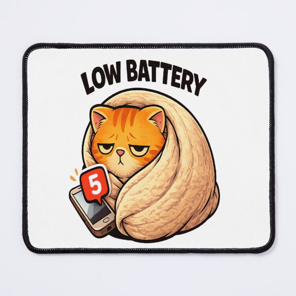 Item preview, Not Now Introvert Orange Cat Hiding in Blanket designed and sold by Modern Badge.