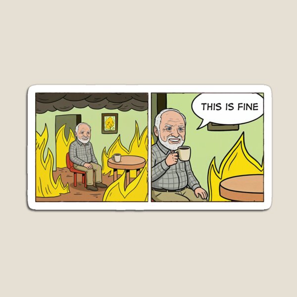 Aperçu de l'œuvre C'est parfait - Mashup du mème Hide the Pain Harold créée et vendue par PixelPunny.
