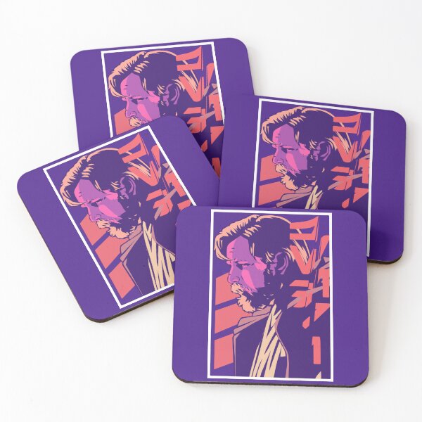 Item preview, Obi-Wan Kenobi – Aesthetic Orange Purple Fan Art designed and sold by FanDrop Co..