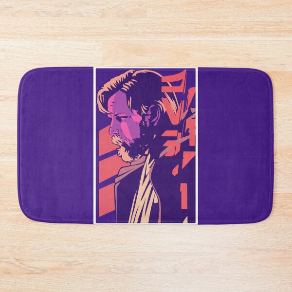 Item preview, Obi-Wan Kenobi – Aesthetic Orange Purple Fan Art designed and sold by FanDrop Co..