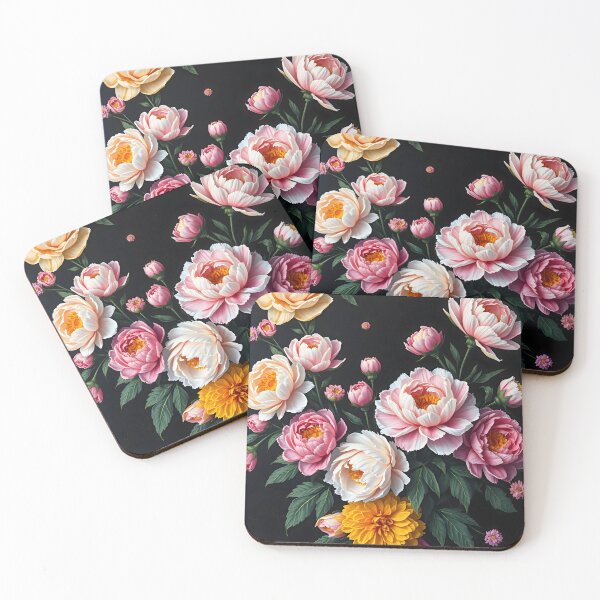 Item preview, Peonies designed and sold by Sachie's Studio.
