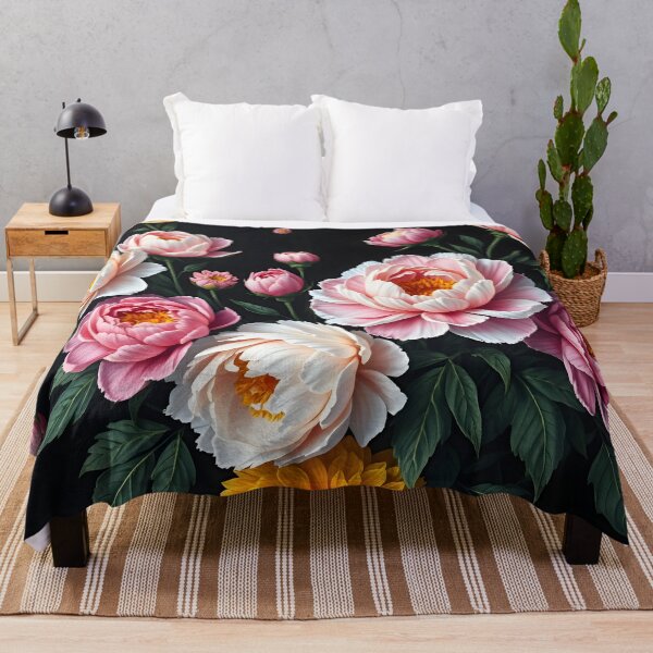 Item preview, Peonies designed and sold by Sachie's Studio.