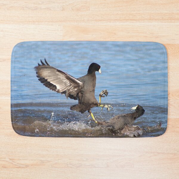 Item preview, Karate Coot Bird Kicking designed and sold by simonjayphotos.