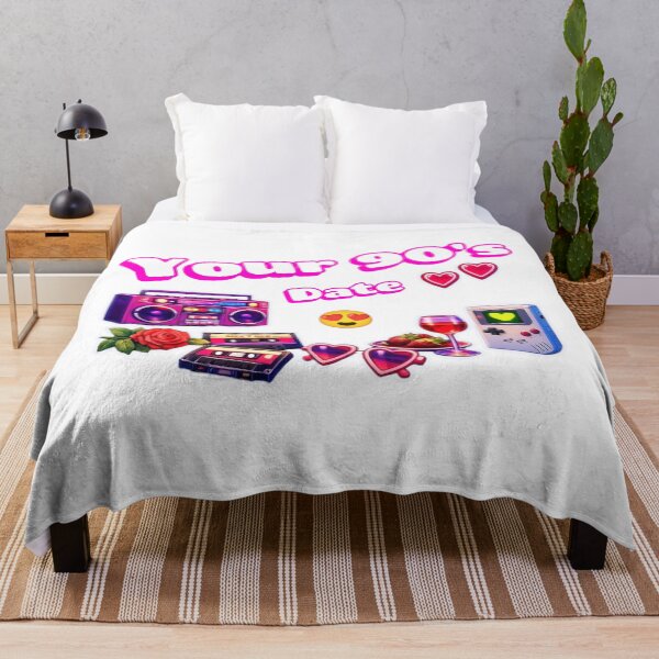 Item preview, Your 90s Date – Retro Neon Romance designed and sold by GlobalBoom.